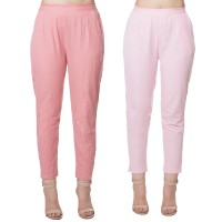 COMBO PACK MAGENTAPINK BABYPINK COTTON FLEX CASUAL PANTS JAIPUR