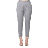 GREY COTTON FLEX PANTS FOR WOMEN JAIPUR