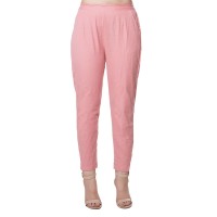 MAGENTA PINK COTTON FLEX PANTS  FOR WOMEN JAIPUR